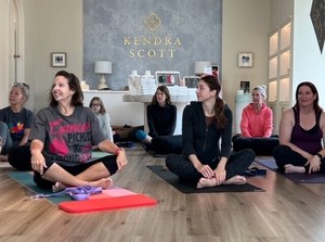 Yoga Bridge Cancer Nonprofit Offers Gentle Yoga at Kendra Scott
