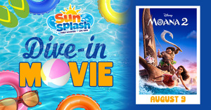 Dive-In Movie at SunSplash: Moana II 💦🌸