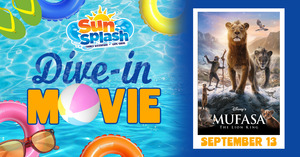 Dive-In Movie at SunSplash: Mufasa: The Lion King 🦁🌅