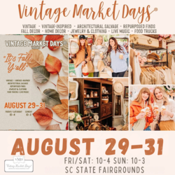 Vintage Market Days® of Midlands Upstate SC Presents - "Its Fall Yall"