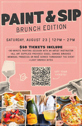 Paint & Sip Brunch Edition at Benchmark in Old Town Chicago