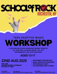 Teen Adaptive Music Workshop