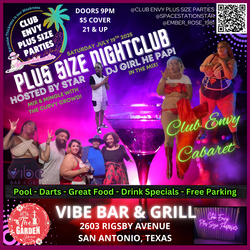 Dance Under the Stars or on the Dance Floor - Plus BURLESQUE!! Plus Size parties in San Antonio!!