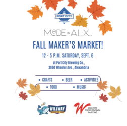 Made in ALX Maker's Market at Port City Brewing Co.