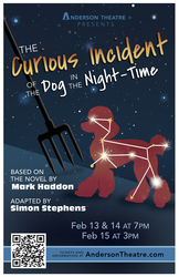 Anderson Theatre presents "The Curious Incident of the Dog in the Night-Time" February 13-15