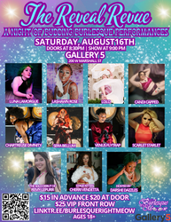 The Reveal Revue: A Night Of Budding Burlesque Performances