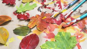 Bad Art Painting Sessions: Fall Leaves
