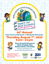 16th Annual Ready-Set Back 2 School Health & Wellness Fair