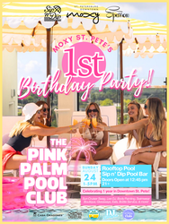 Pink Palm Pool Club at Moxy St. Pete