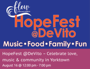 HopeFest @DeVito – Celebrate love, music & community in Yorktown