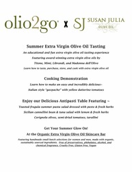 Take A Curated Class with Olive Oil Sommelier Susan Julia