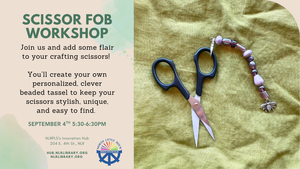 Free Class! Scissor Fob (Charm) Workshop – A Clever Beaded Tassel