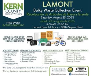 Lamont Bulky Waste Collection Event