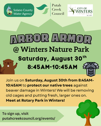 Arbor Armor at Winters Putah Creek Nature Park