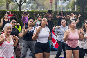 Socacize Wellness Workout at Nike