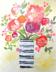 Artvana Paint and Sip in Bremerton at Toadhouse August 2025