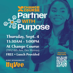 Change Course Partner With Purpose Business Luncheon