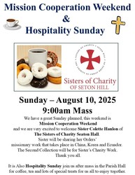 Hospitality Sunday & Mission Cooperation Weekend