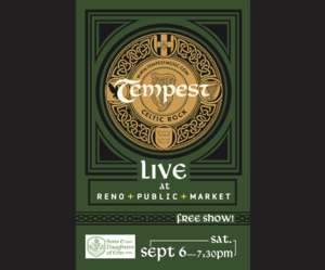Tempest Celtic Rock Band LIVE at Reno Public Market