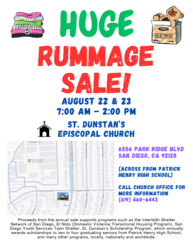 Huge Rummage Sale!