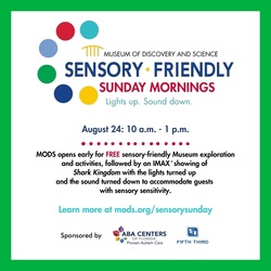 Sensory-Friendly Sundays at Museum of Discovery and Science