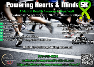 Powering Hearts & Minds 5k walk/run