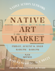 Native Art Market & Mural Celebration at Native Action Network