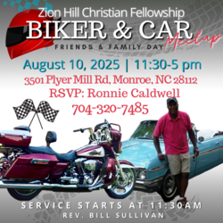 Zion Hill Christian Fellowship Biker and Car Meetup