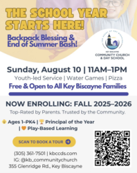 Backpack Blessing & End of Summer Bash