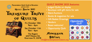 Quilt Show 2025 - Treasure Trove of Quilts