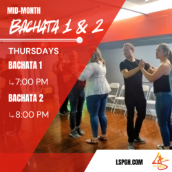 Mid-Month Bachata 1 and Bachata 2