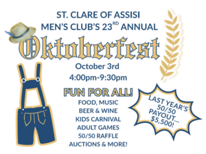 St. Clare of Assisi Men’s Club Oktoberfest