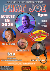 Stand Up Comedy Show! Friday August 15th, 8pm in Cameron Park CA. The Stage at Burke Junction