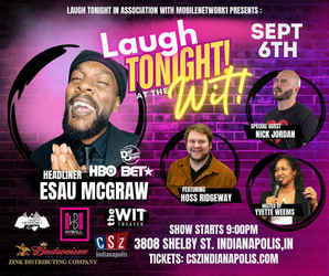 Laugh Tonight at The Wit Featuring Esau McGraw