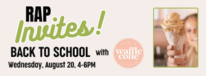 RAP! Invites Back To School with Waffle Cone