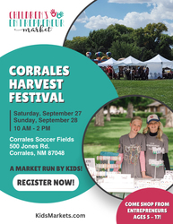 Children's Entrepreneur Market at Corrales Harvest Festival
