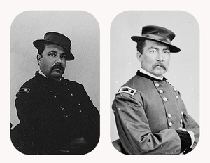 Ron Zanoni portrays Civil War General Phil Sheridan