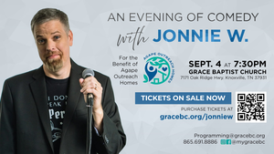 An Evening of Comedy with Jonnie W. For the Benefit of Agape Outreach Homes