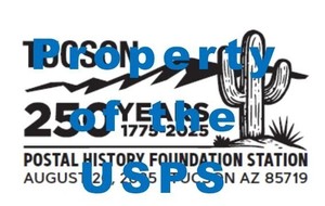 Tucson Birthday Pictorical Postmark Available August 20th, 2025