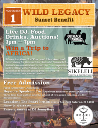 Wild Legacy Sunset Benefit for Outreach For Animals