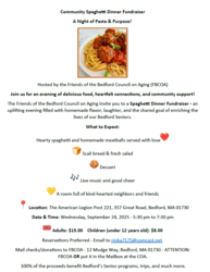 Community Spaghetti Dinner Fundraiser