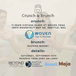 Yoga Class and Social with Crunch & Brunch Seattle