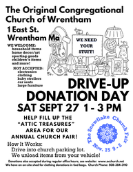 Drive-Up Donation Day