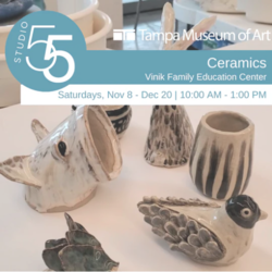 Studio 55: Ceramics (6 classes)