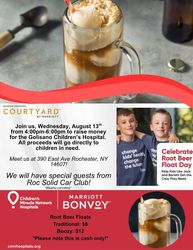 Courtyard by Marriott Rochester Downtown Root Beer Float Fundraiser