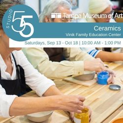 Studio 55: Ceramics (6 classes)