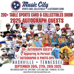 Music City Sports Card, Collectibles & Autograph Show