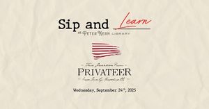 Sip and Learn at Peter Kern Library