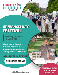 Children’s Entrepreneur Market at St. Francis Day Festival