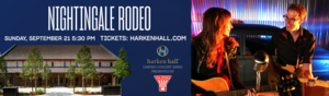 Harken Hall Garden Concert Series Presented by Yazoo Featuring Nightingale Rodeo